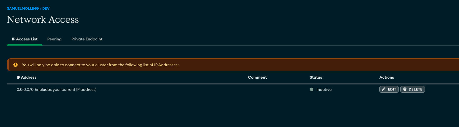 Execução do Terraform com Resource Policies